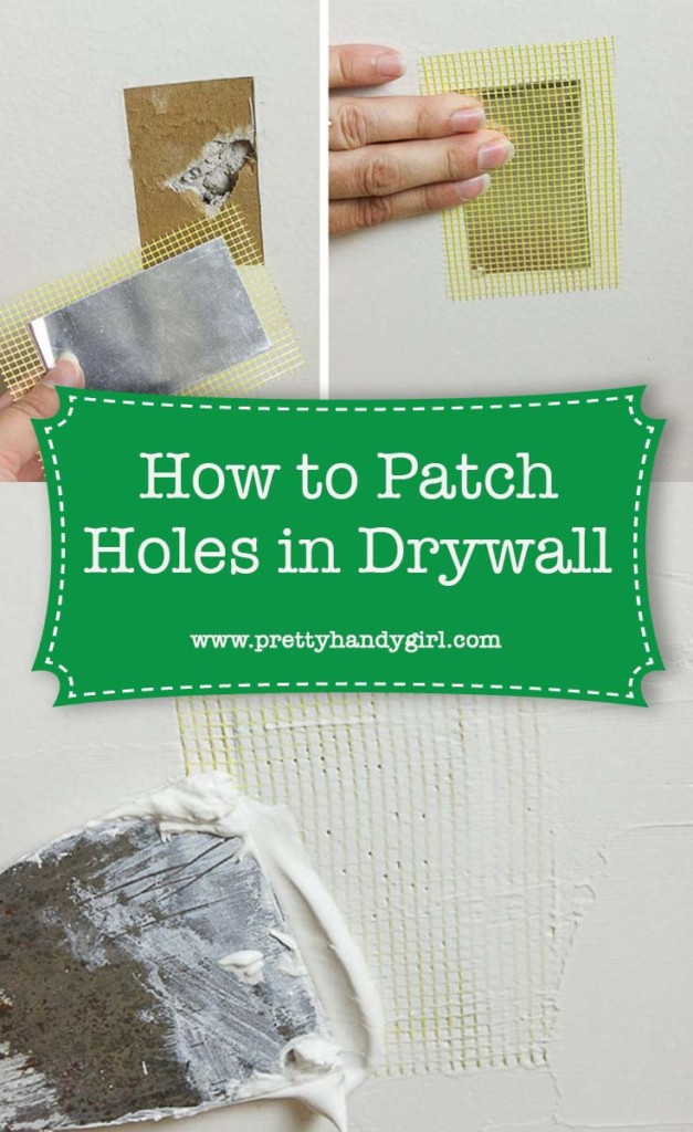How to Patch Holes in Drywall Pretty Handy Girl