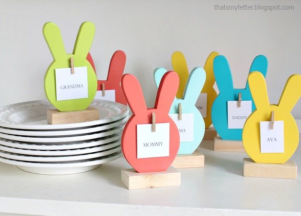 bunny place cards 5