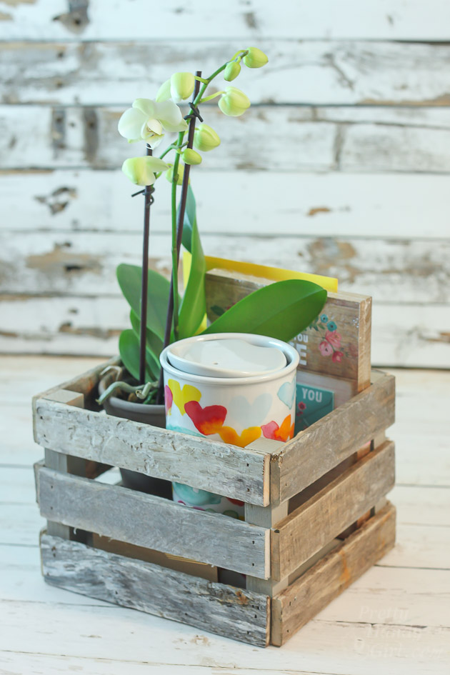 How to Make a Driftwood Gift Crate by Pretty Handy Girl