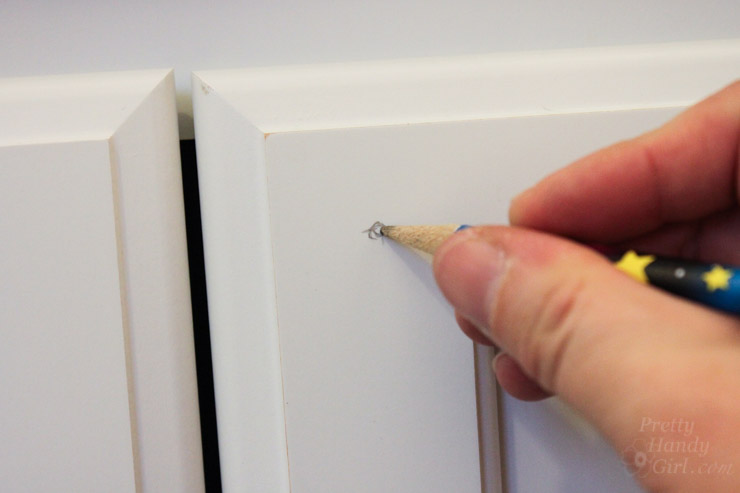 How to Install Cabinet Knobs Perfect the First Time | Pretty Handy Girl
