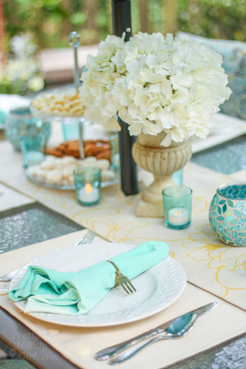 Outdoor Garden Patio Party Decorating Ideas | Pretty Handy Girl