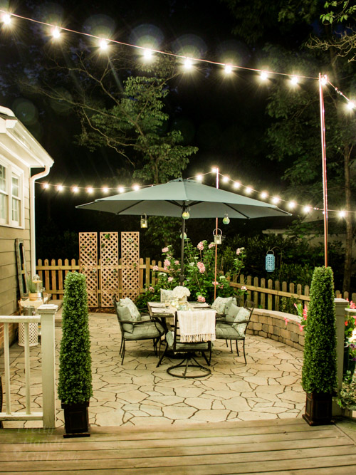 Outdoor Garden Patio Party Decorating Ideas | Pretty Handy Girl