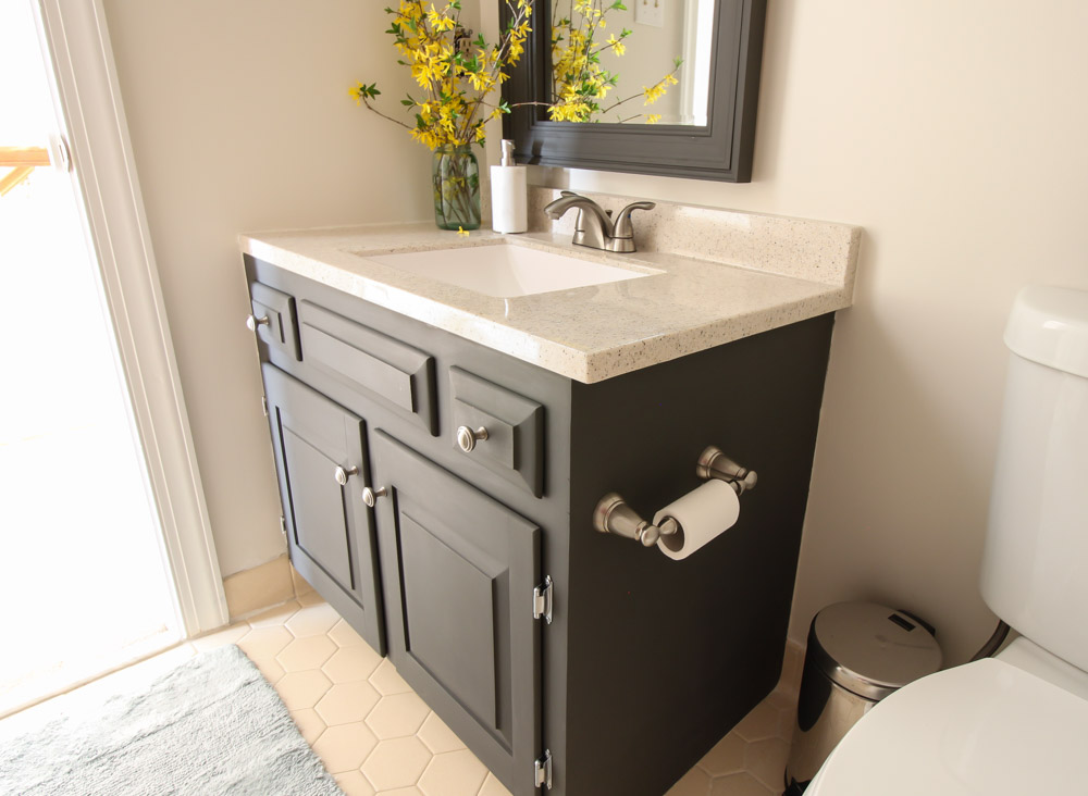 How to Save a Dated Bathroom Vanity - Pretty Handy Girl