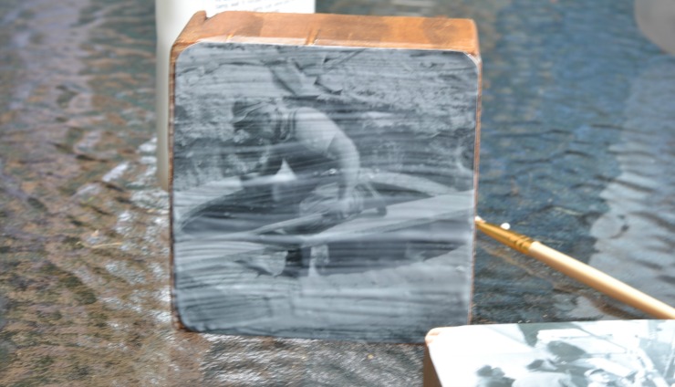 DIY 4x4 Scrap Wood Picture Frame 