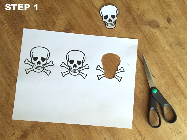 clay skull place cards step 1