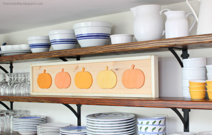 DIY Framed Pumpkins | Pretty Handy Girl