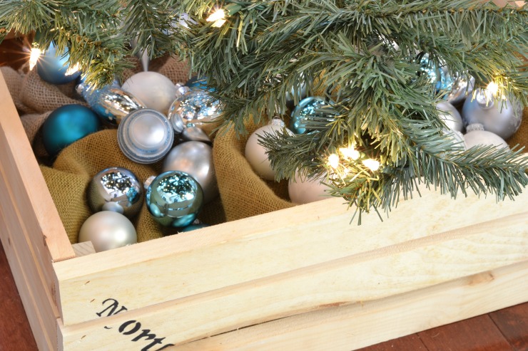 This quick and easy DIY Christmas tree crate is just what you need to update your decor this year.