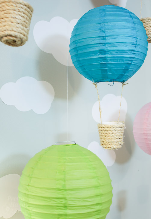 Easy to Make Hot Air Balloon Decorations | Pretty Handy Girl