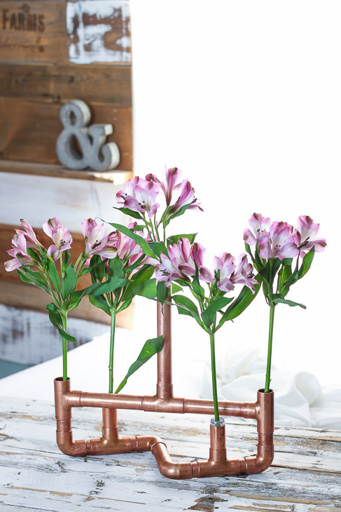 copper-centerpiece-flowers