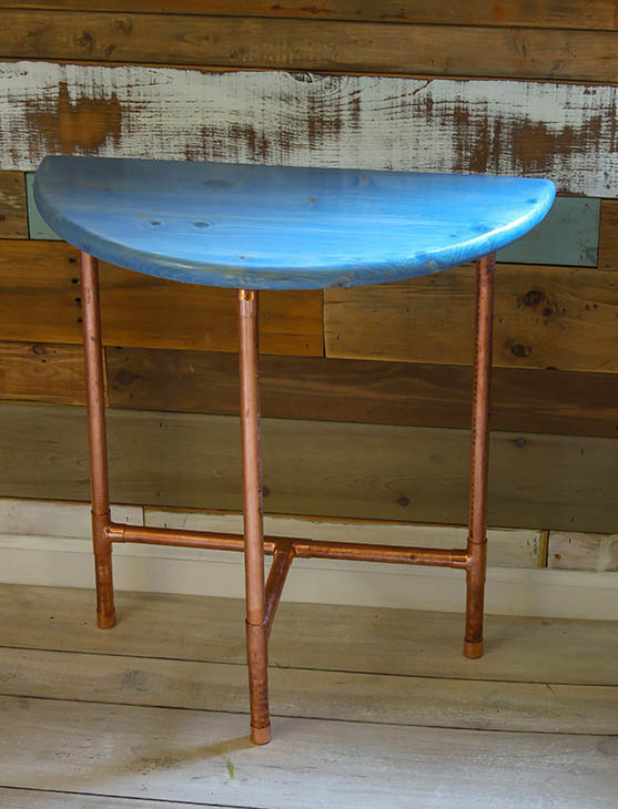 Half Round Copper Table Giveaway | Pretty Handy Girl