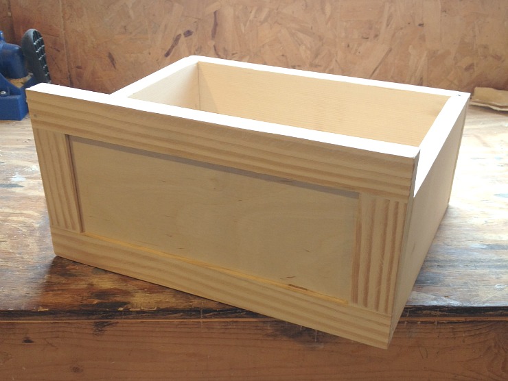 Make drawer for the linen cabinet