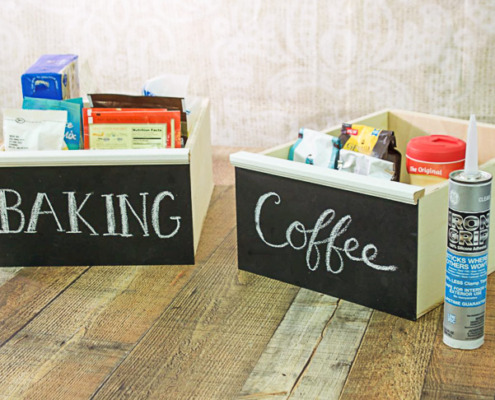 Make Your Own Chalkboard Front Drawers | Organized Pantry | Pretty Handy Girl