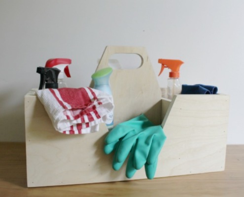 How to build an easy scrap wood multiuse caddy