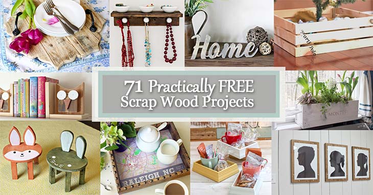 71 Practically FREE Scrap Wood Projects