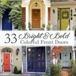 Bright and Bold Colorful Front Doors Social Media Image