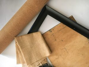 DIY Burlap Bulletin Board - Pretty Handy Girl
