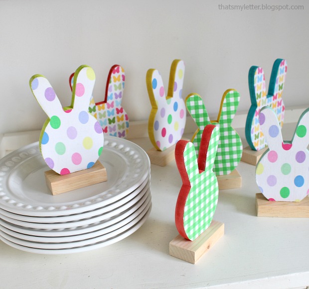 bunny place cards 