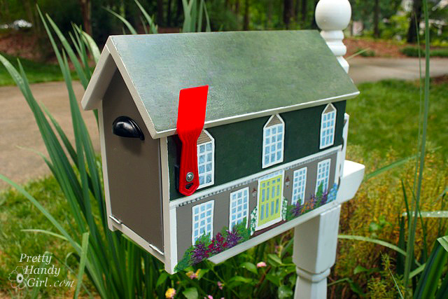 house shaped mailbox promo