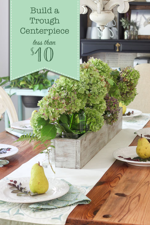 How to Build a Trough Centerpiece for less than $10!!!