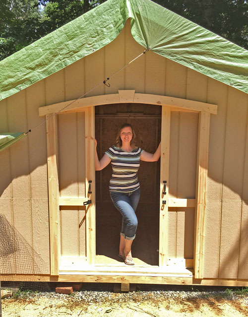How I Built this Adorable Garden Shed