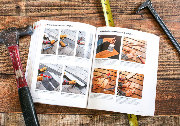Home Repair Book - roofing example
