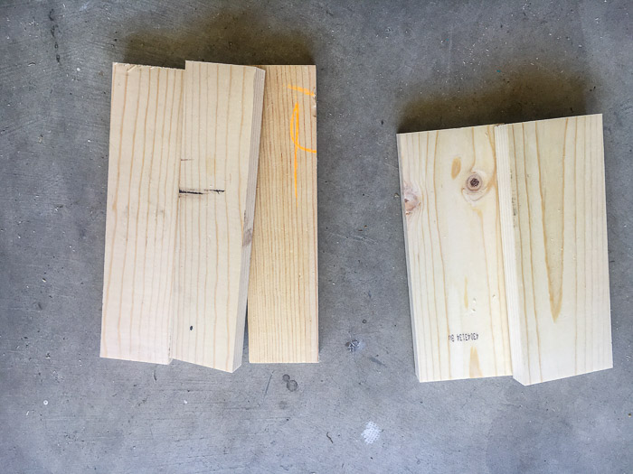 Lumber to build a laptop stand