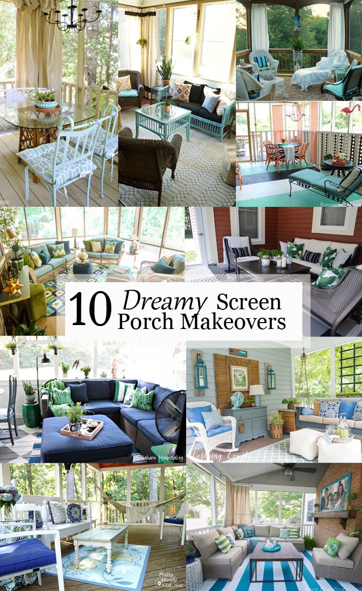 DIY Screen Porch Makeovers