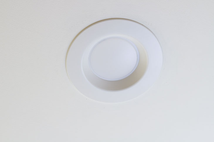 How To Update Ugly Recessed Can Lights With Energy Efficient Led Lights Pretty Handy Girl