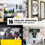 16 Ideas for Decorating a Large Wall Space - square featured Image