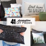 41 decorative DIY pillows - Social Media Image