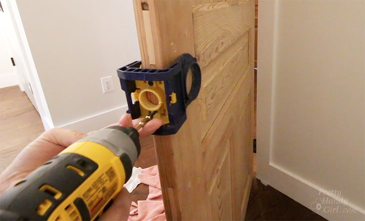 RYOBI WOOD-METAL DOOR LOCK INSTALL KIT