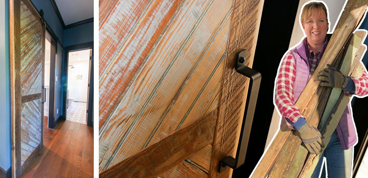 How to Build Reclaimed Wood Barn Door