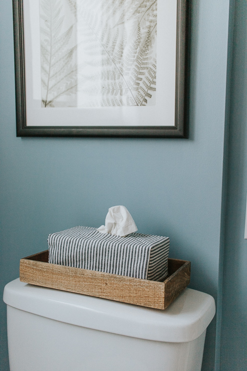 DIY Tissue Box Covers - Easy and Simple Tutorial for covering up those ugly tissue boxes!