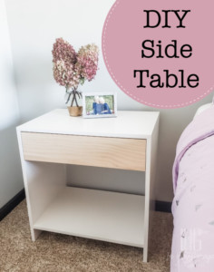 DIY Modern Boho Side Table - Pretty Handy Girl