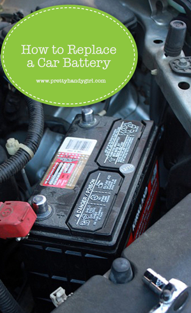 How to Replace a Car Battery {Pretty Handsome Guy Style} Pretty Handy