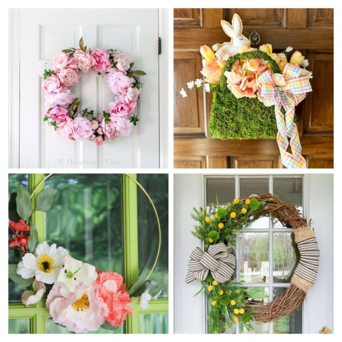 25 Creative Spring & Summer Wreaths You Can Make Yourself