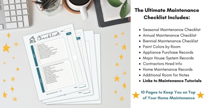 The Ultimate Home Maintenance Checklist - Pretty Handy Girl