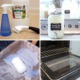 4 image collage diy cleaning hacks